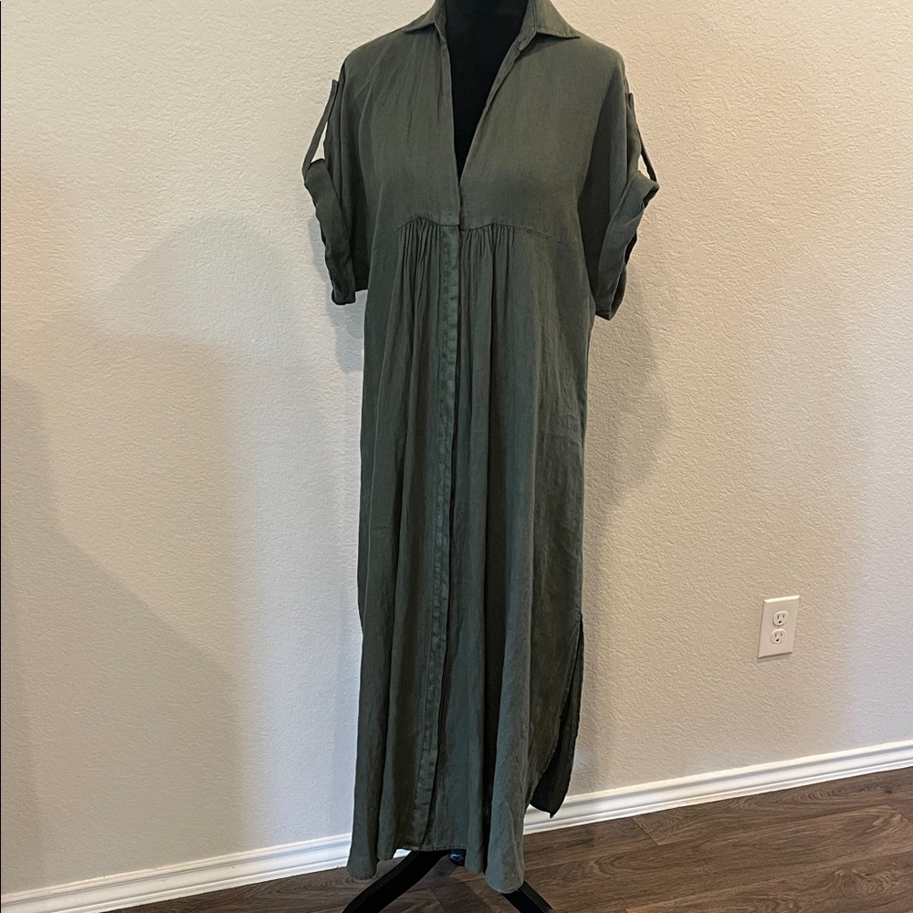 Zara “The Lovina” Linen Dress